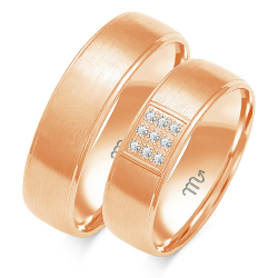 Eksklusive Vielsesringe Simply Love OE152-2