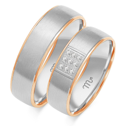 Eksklusive Vielsesringe Simply Love OE152-4