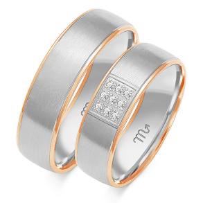 Eksklusive Vielsesringe Simply Love OE152-4