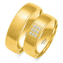 Eksklusive Vielsesringe Simply Love OE152