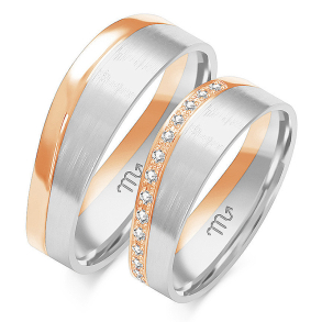 Eksklusive Vielsesringe Simply Love OE154-4