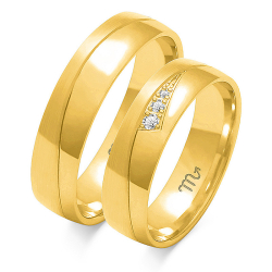 Eksklusive Vielsesringe Simply Love OE155