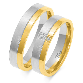 Eksklusive Vielsesringe Simply Love OE159-3