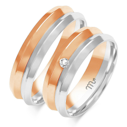 Eksklusive Vielsesringe Simply Love OE15-4