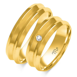 Eksklusive Vielsesringe Simply Love OE15