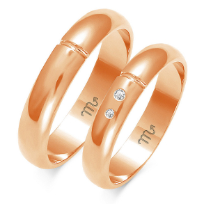 Eksklusive Vielsesringe Simply Love OE161-2