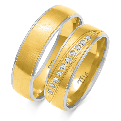 Eksklusive Vielsesringe Simply Love OE162-3