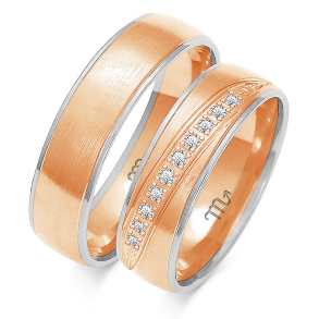 Eksklusive Vielsesringe Simply Love OE162-4