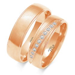 Eksklusive Vielsesringe Simply Love OE162-2