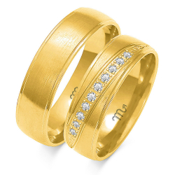 Eksklusive Vielsesringe Simply Love OE162