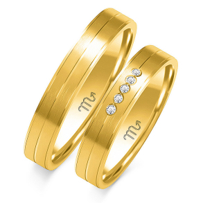 Eksklusive Vielsesringe Simply Love OE163