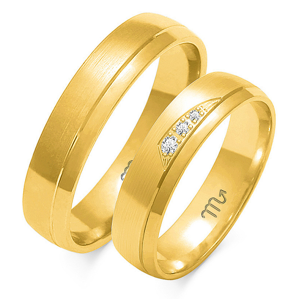 Eksklusive Vielsesringe Simply Love OE164