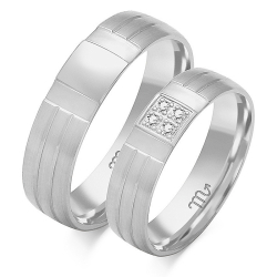 Eksklusive Vielsesringe Simply Love OE165-1