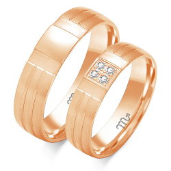 Eksklusive Vielsesringe Simply Love OE165-2