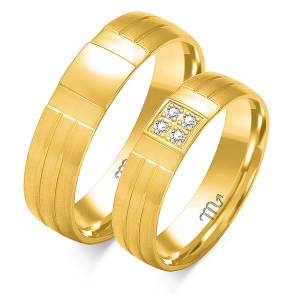 Eksklusive Vielsesringe Simply Love OE165