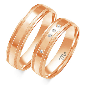 Eksklusive Vielsesringe Simply Love OE166-2