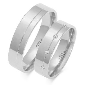 Eksklusive Vielsesringe Simply Love OE16-1