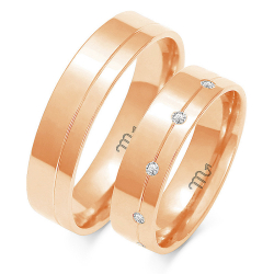 Eksklusive Vielsesringe Simply Love OE16-2