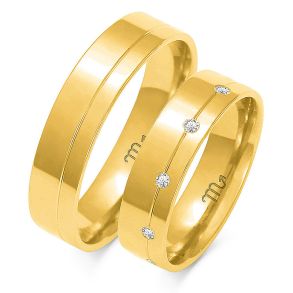 Eksklusive Vielsesringe Simply Love OE16