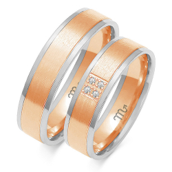 Eksklusive Vielsesringe Simply Love OE170-4