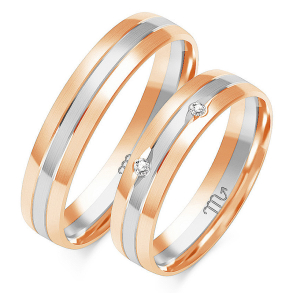 Eksklusive Vielsesringe Simply Love OE172-4