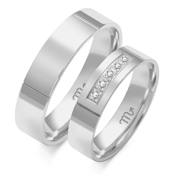 Eksklusive Vielsesringe Simply Love OE177-1