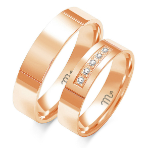 Eksklusive Vielsesringe Simply Love OE177-2