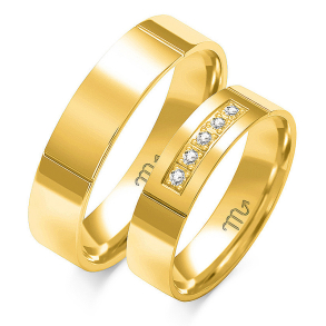 Eksklusive Vielsesringe Simply Love OE177