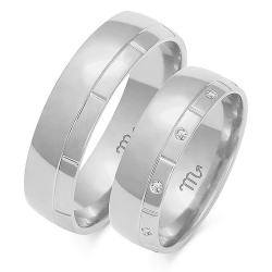 Eksklusive Vielsesringe Simply Love OE17-1