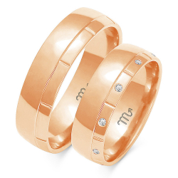 Eksklusive Vielsesringe Simply Love OE17-2