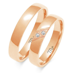 Eksklusive Vielsesringe Simply Love OE180-2