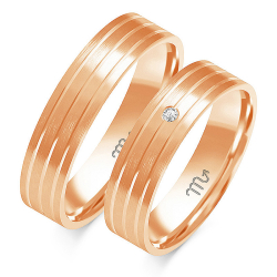 Eksklusive Vielsesringe Simply Love OE182-2