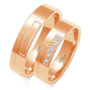 Eksklusive Vielsesringe Simply Love OE184-2