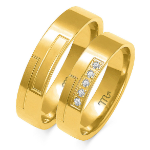 Eksklusive Vielsesringe Simply Love OE184