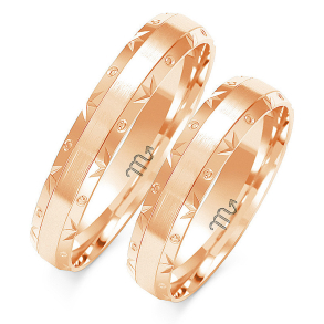 Eksklusive Vielsesringe Simply Love OE187-2