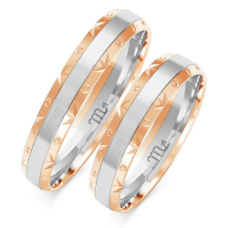 Eksklusive Vielsesringe Simply Love OE187-4