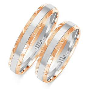 Eksklusive Vielsesringe Simply Love OE187-4