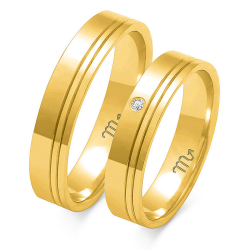 Eksklusive Vielsesringe Simply Love OE18