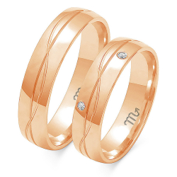 Eksklusive Vielsesringe Simply Love OE194-2