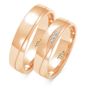 Eksklusive Vielsesringe Simply Love OE195-2