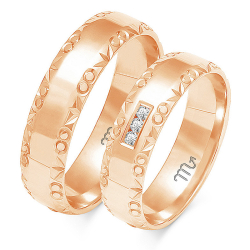 Eksklusive Vielsesringe Simply Love OE196-2