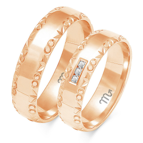 Eksklusive Vielsesringe Simply Love OE196-2