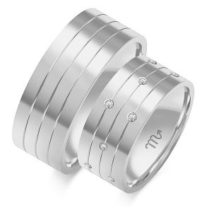 Eksklusive Vielsesringe Simply Love OE1-1