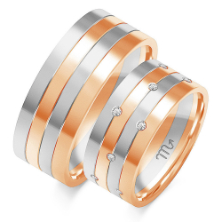 Eksklusive Vielsesringe Simply Love OE1-4