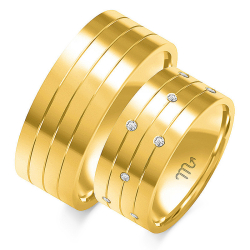 Eksklusive Vielsesringe Simply Love OE1