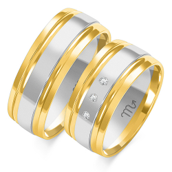 Eksklusive Vielsesringe Simply Love OE2-3