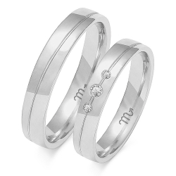 Eksklusive Vielsesringe Simply Love OE200-1