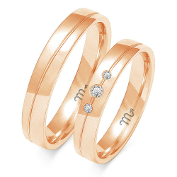 Eksklusive Vielsesringe Simply Love OE200-2