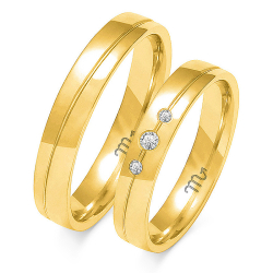 Eksklusive Vielsesringe Simply Love OE200