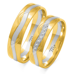 Eksklusive Vielsesringe Simply Love OE201-3